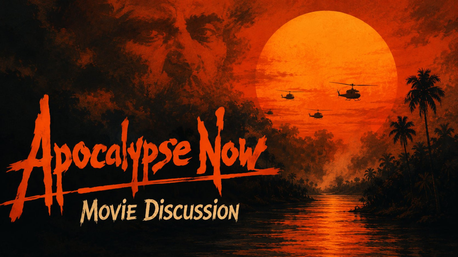 🔥🚁 Apocalypse Now event poster.