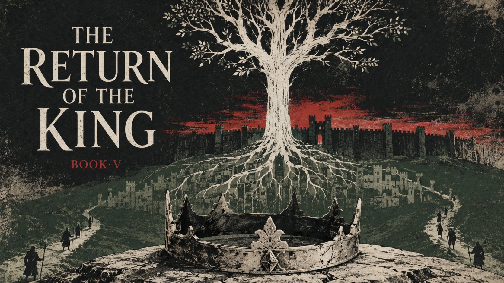 👑⚔️ The Return of the King - Part 1: Book V [Book Club Discussion] event poster.