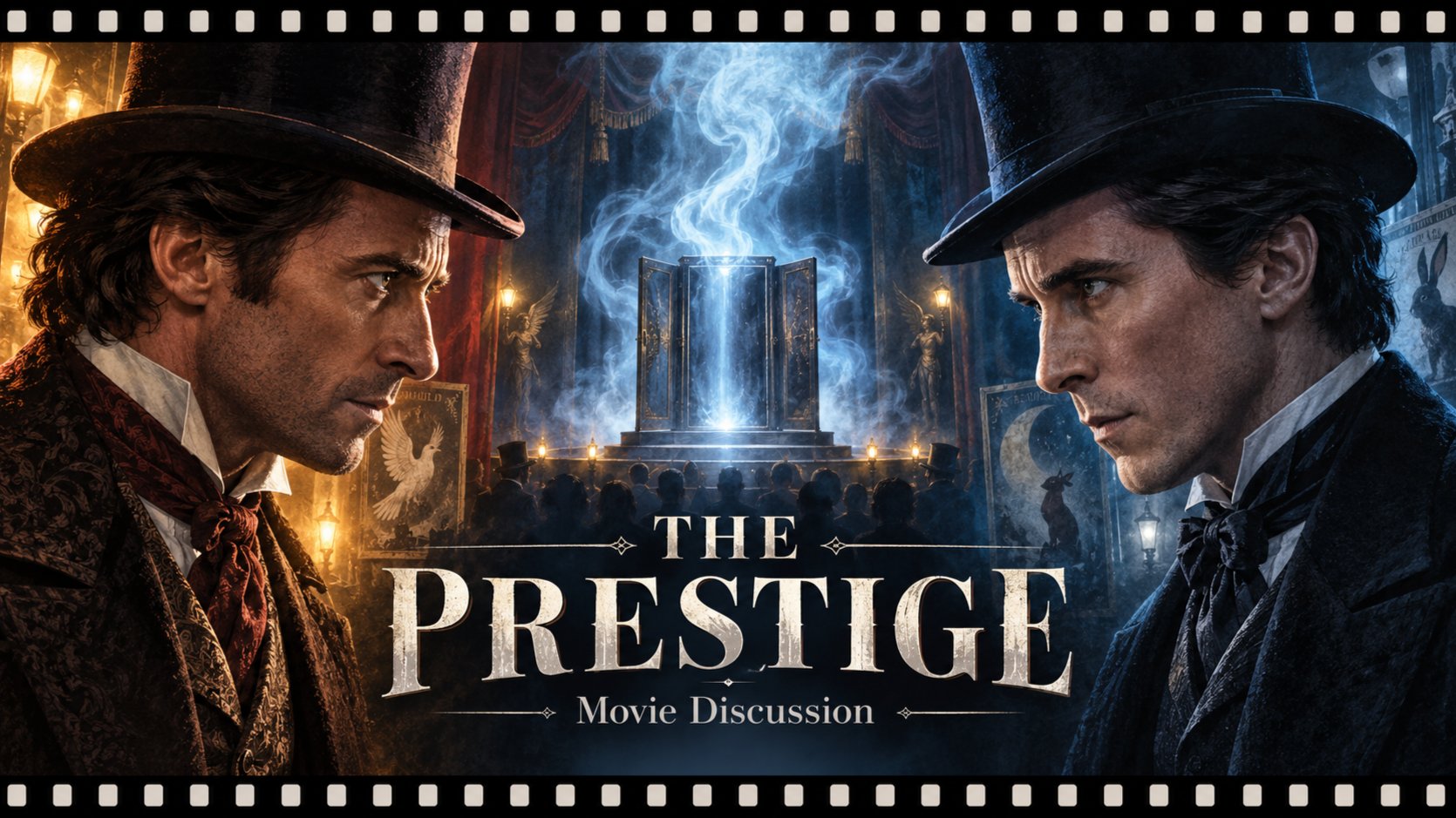 🎩🪄 The Prestige - how far would you go to win the illusion? event poster.